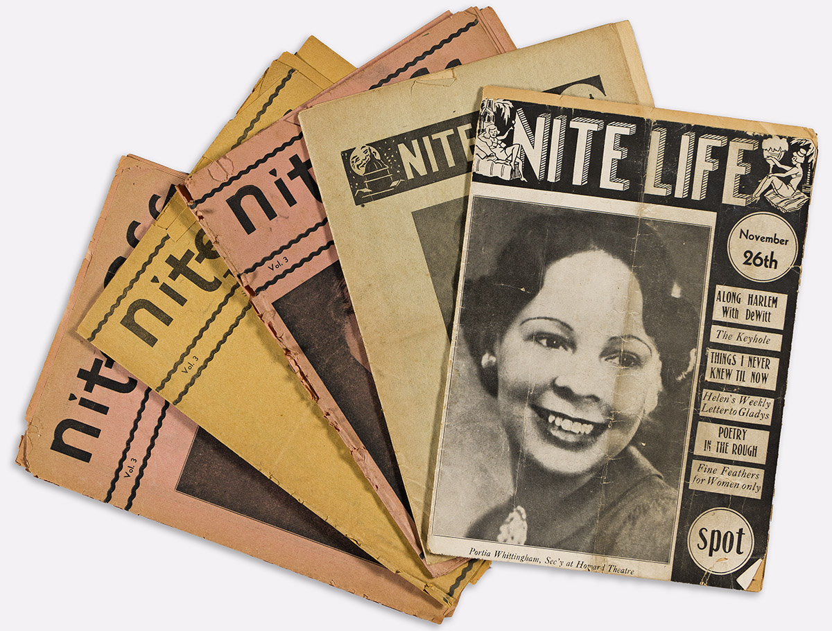 (PERIODICALS.) Issues of "Nite Life," a weekly Washington entertainment magazine.